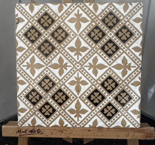 Antique minton encaustic - antique,
