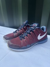 Nike 9 Trainers Maroon Red Blue Federer Zoom Vapor 9.5 Tour Monte Carlo 2016