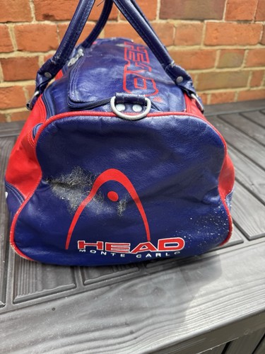 Vintage retro head gym bag - vintage,