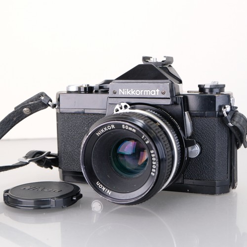 Nikon nikkormat ftn black - nikon, 35mm
