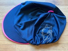 Carrots Hat Silk Blue Pink Silver Sequin Horse head