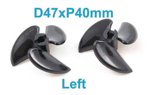 2pcs d47mmxp40mm blades rc - 2pcs, 3-blades