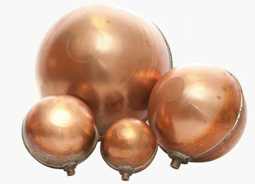 Copper ball cock float sizes - copper,