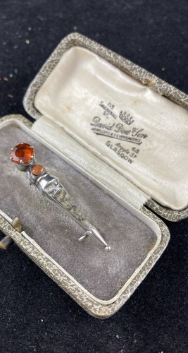 Antique silver scottish dirk - scottish,