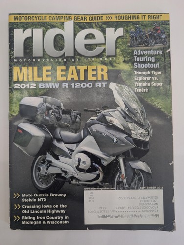 Rider magazine september - september, 2012