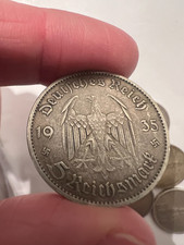 German 5 Reichsmark .900