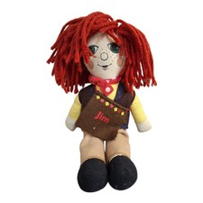 Jim From Rosie & Jim Rag dolls 1990s Ragdoll Productions With Original Bag......