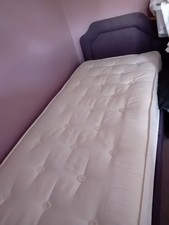 Single electric mobility bed