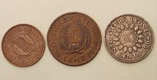 Sierra leone coins 2 1 - ,