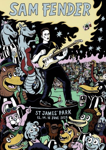 Sam fender james park - park, 2025