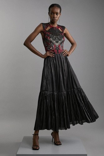 Karen millen maxi dress - maxi, uk12