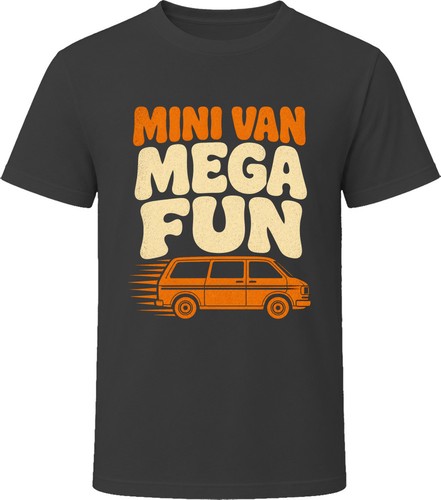Mini van mega - mini, funny