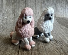 Vintage 90s Puppy in my Pocket Toy # 117 Harley Poodles x2 MEG