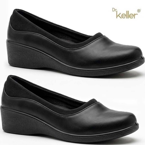 Ladies slip low wedge - ladies,