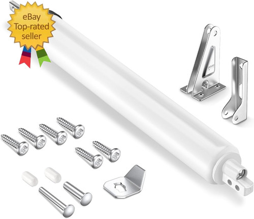 White storm door closer - storm,