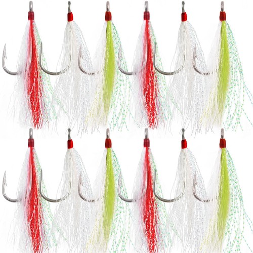 Saltwater bucktail teasers - bucktail,