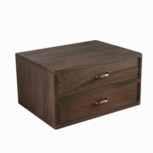 Wooden desktop organizer with - wooden,