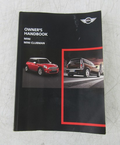 Genuine mini owners handbook - mini,