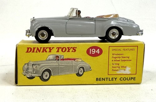 Dinky toys 194 bentley - dinky, coupe.