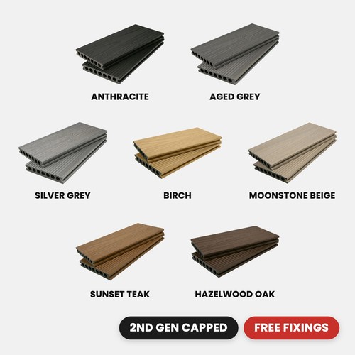 Alpha composite decking board - decking,