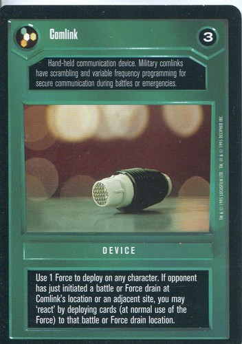 Star wars ccg premiere black - star,