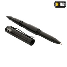 M-Tac TP-01 Tactical Pen Kubotan EDC Self Defense Tool – Black Aluminum