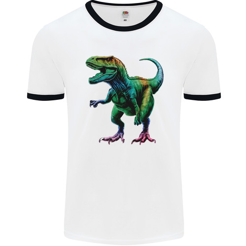 Colourful rex dinosaur - t-rex, mens