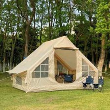 4-6 Person Inflatable Camping Tent – Waterproof 4-Season Oxford Cloth with Pump