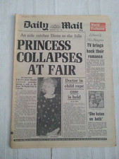 DAILY MAIL Newspaper 7 MAY