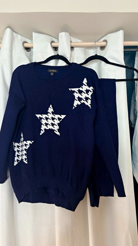 Qed london women navy knit - women’s,