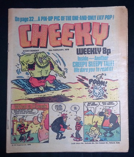 Cheeky 18th february 1978 - 18th, ipc