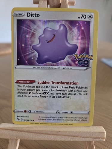 Pokémon ditto holo - pokémon,
