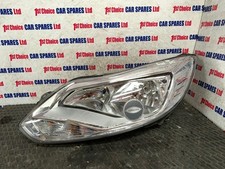 FORD FOCUS ZETEC MK3 C346 2011 PASSENGER CHROME INSERT HALOGEN HEAD LIGHT LAMP