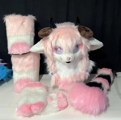 Fursuit long fur husky - husky, fox