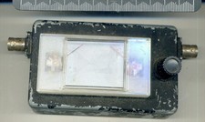 UHF/VHF  SWR  Twin Meters  Fwd & Rev  Co-Ax Detector 2 x BNC Diecast  H.B.