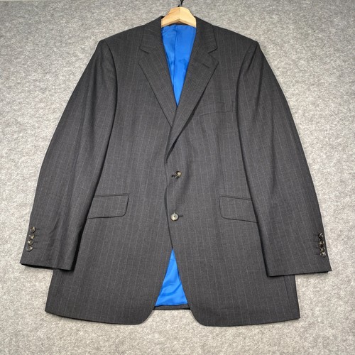 Crombie pinstripe blazer - crombie,