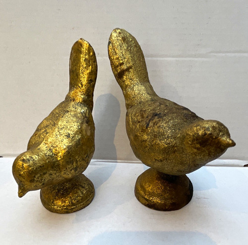 Vintage cast iron bird - vintage,