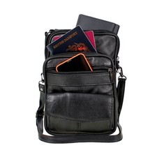 Travel Organiser Black Real