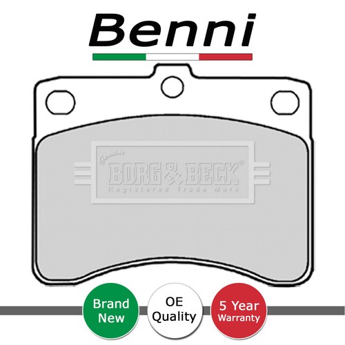 Brake pads set - front, benni