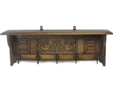 Gothic Hand Carved Wood Oak