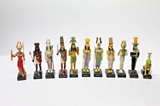 Job Lot Of 11 Hachette Gods Of Ancient Egypt Figures/Statues