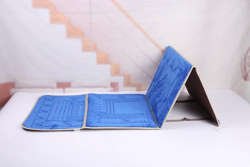 Foldable backrest prayer mat - backrest,