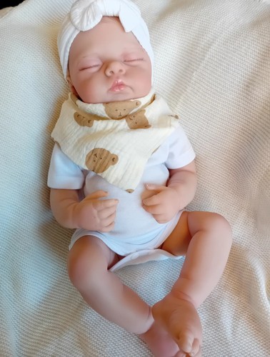 Reborn baby girl doll - ,