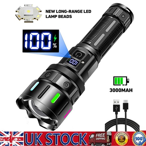 Rechargeable led flashlight - rechargeable,