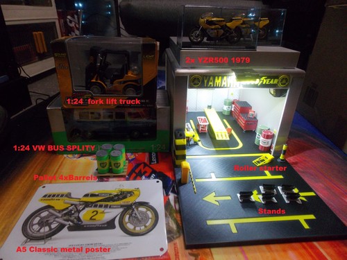 New pit garage - new,