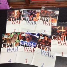 Civil War #1-7 Marvel Comics