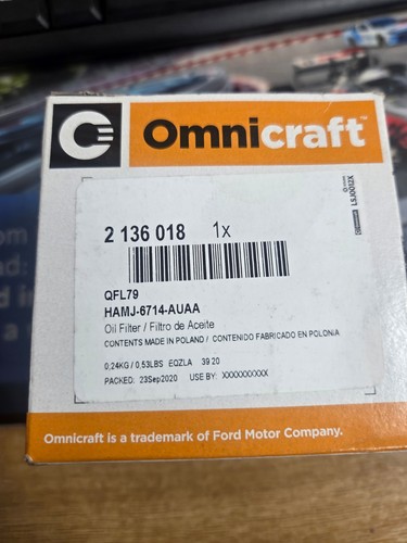Omnicraft oil filter for - omnicraft,
