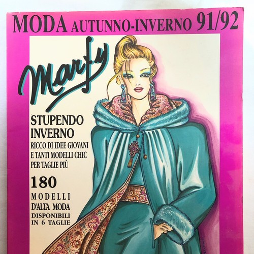 Vintage moda marfy 90s - moda, italian