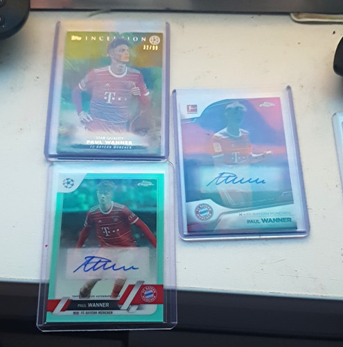 Topps paul wanner bayern - wanner,