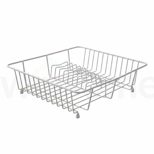 White dish drainer rack - drainer,